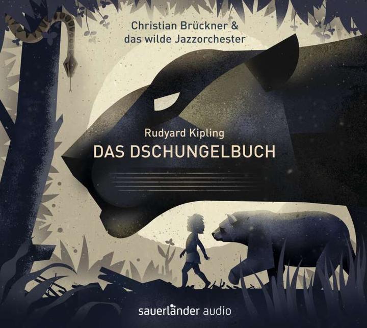 Produktbild Das Dschungelbuch (Rudyard Kipling, Peter Torberg, Martin Auer, Das wilde Jazzorchester, Christian Brückner, Dieter Braun, Deutsch)