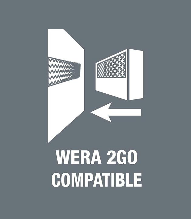 Produktbild Wera Kraftform 2go 100 (Schlitzschrauben, Torx (TX), Pozidriv-Kreuzschlitz (PZ), Phillipps-Kreuzschlitz (PH))