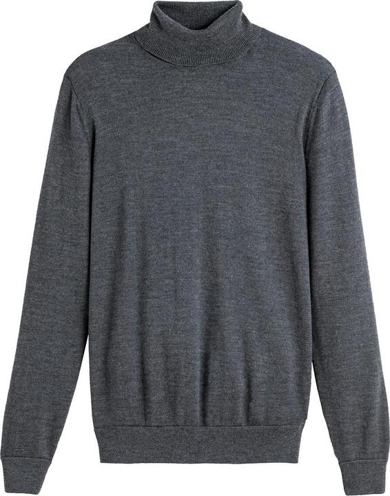 Produktbild La Redoute Collections Rollkragenpullover aus 100% Merinowolle (XL)