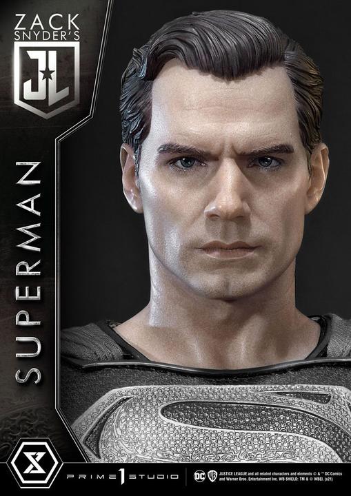Produktbild Prime 1 Studio Justice League statuette Superman Black Suit Edition 84 cm