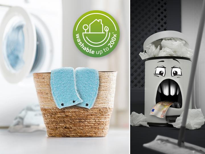 Produktbild Leifheit Wischbezug CLEAN TWIST XL / Combi XL super soft 2er (2 Stk.)