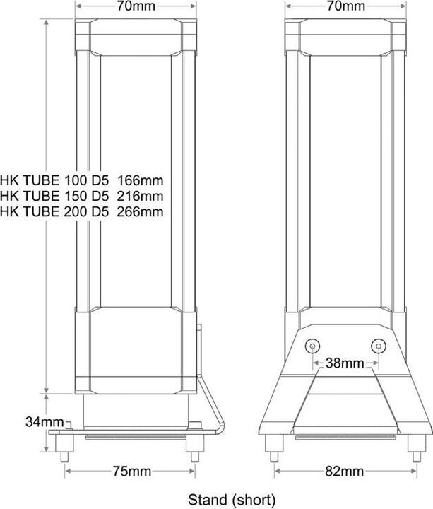 Actual product image Watercool Heatkiller Tube 100 D5 Attachment-AGB