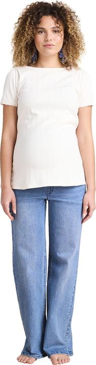 Actual product image Envie de Fraise Weite Umstandsjeans mit Seamless-Einsatz, mit Recycling-Baumwolle (34)