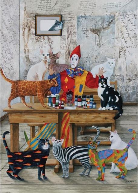 Produktbild Lamberth ART PUZZLE Puzzle Meine bunte Welt 1500 Teile (1500 Teile)
