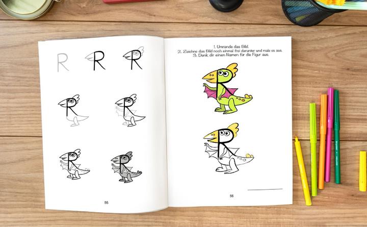 Produktbild Alleovs ABC Dinos: Magische Buchstaben und Zahlen ab 6 Jahren