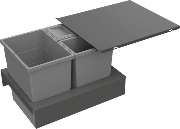 Produktbild Hettich Abfalltrennsystem Base 450 für ArciTech anthrazit (20 l)