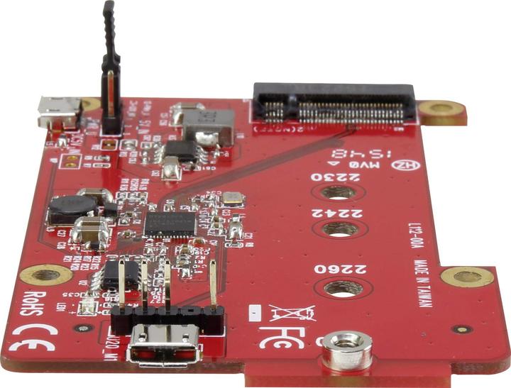Image du produit Renkforce Carte d'extension M.2 SATA SSD pour le Raspberry Pi