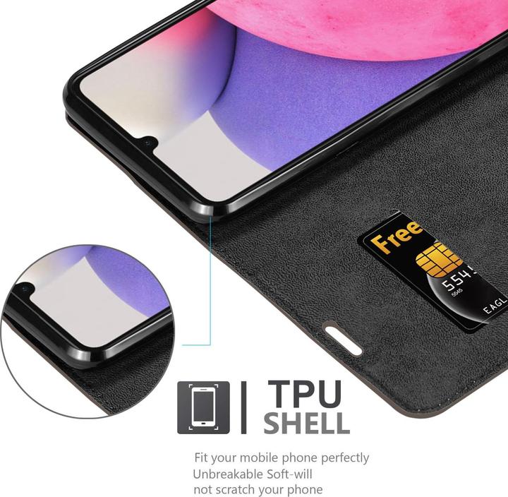 Immagine prodotto Cadorabo Libro Invis. Coperchio magnetico (Samsung Galaxy A33 5G)