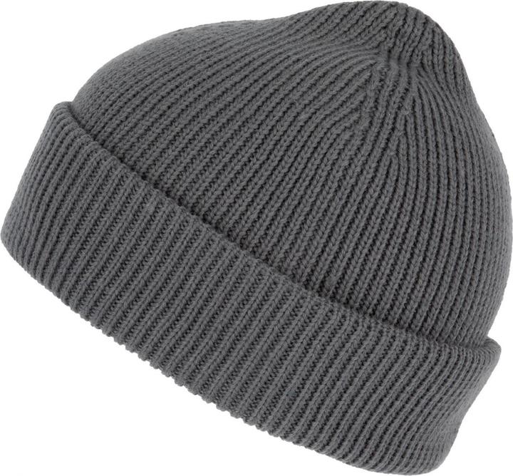 Actual product image K-up Ribbed beanie with double cuff