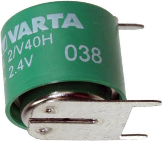 Produktbild Varta Akku 2/V40H mit 3er Print Kontakten (1 Stk., V40H, 40 mAh, Akku)