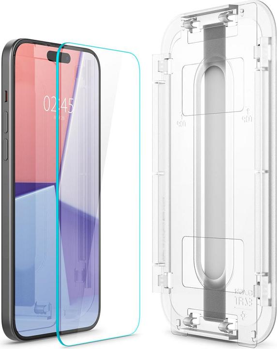 Image du produit Spigen Glas.TR EZ Fit (2 pièce(s), Apple iPhone 15)