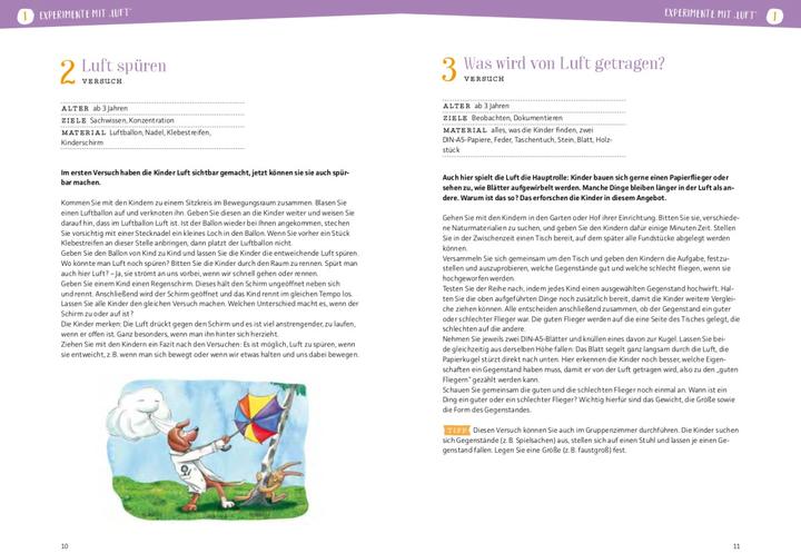Produktbild Projektreihe Kindergarten Experimente