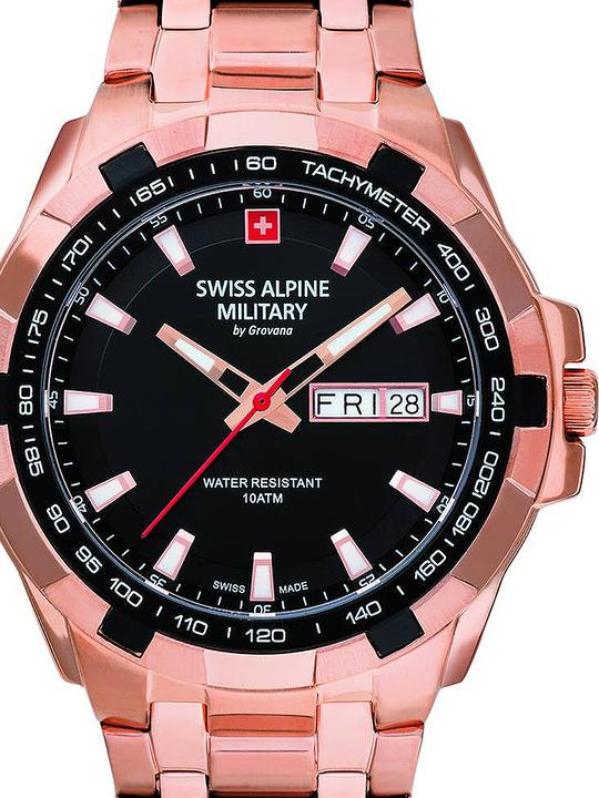 Produktbild Swiss Alpine Military 7043.1167 Day-Date Herrenuhr 42mm 10ATM (Analoguhr, 42 mm)