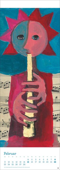 Image du produit Rosina Wachtmeister Vertical Kalender 2026 (24,5 x 69 cm, Allemand)