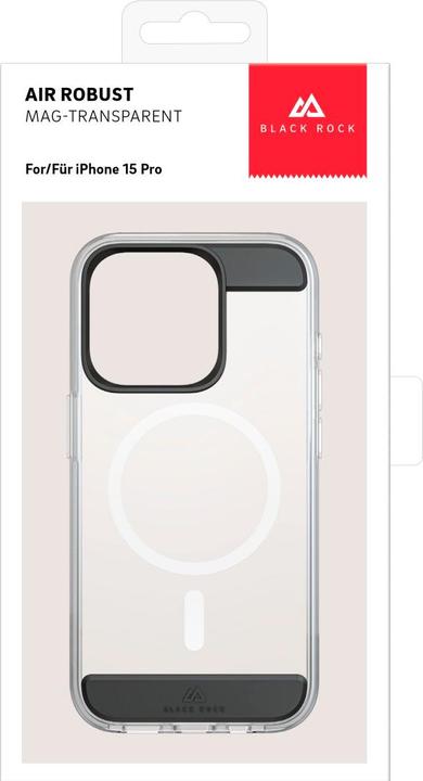 Actual product image Black Rock Mag Air Protection (Apple iPhone 15 Pro)