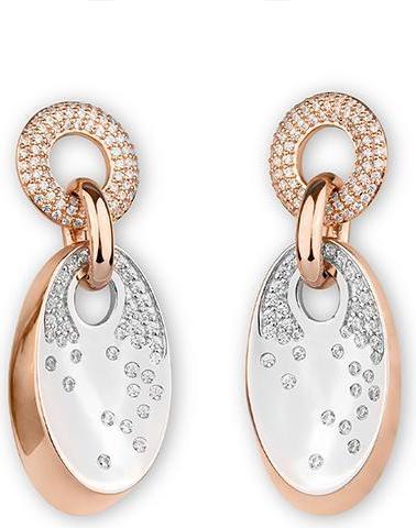 Breuning OHRSCHMUCK - BRILL. 1,082 Ct. G/if (750/18 K Gold)