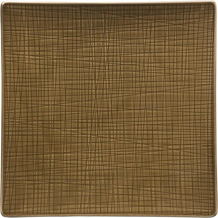 Rosenthal Piastra quadrata 27cm piatta - Colori a rete (1 x, 27 cm)