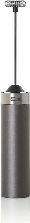 Produktbild AdHoc Milch- / Saucenschäumer Rapid.3, dark grey, inkl. 3 Batterien, Kunststoff/Edelstahl, D: 3,2 cm, H: 2