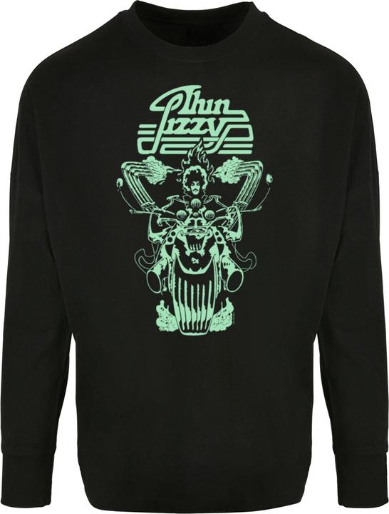 Produktbild Merchcode Thin Lizzy - Rocker Flames Oversize Longsleeve - 160935 (L)