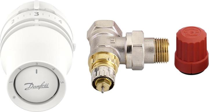 Danfoss Thermostatkopf und Ventil Ra-N. Dn15