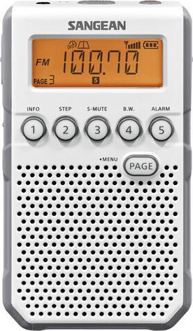 Image du produit Sangean DT-800 +BATT blanc-gris (FM)