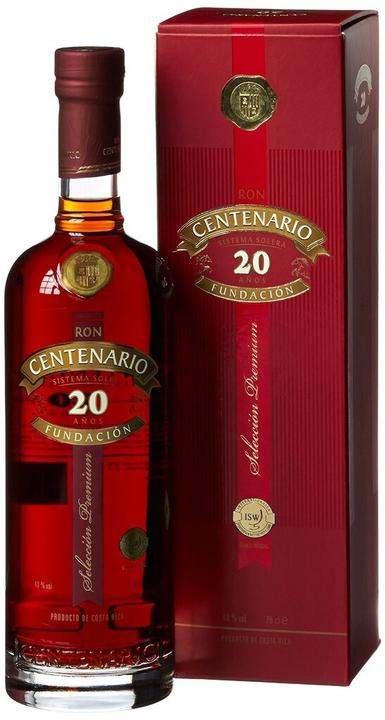Produktbild Ron Centenario FundaciÃ³n 20 Years Old Premium Rum (1 x 70 cl)