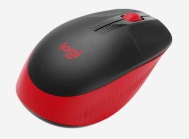 Actual product image Logitech MOUSE USB OPTICAL WRL M190/RED 910-005908