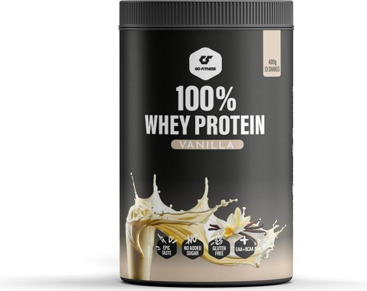 Produktbild Go Fitness 100% Whey Protein Vanilla (400g) (Vanille, 1 Stk., 400 g)