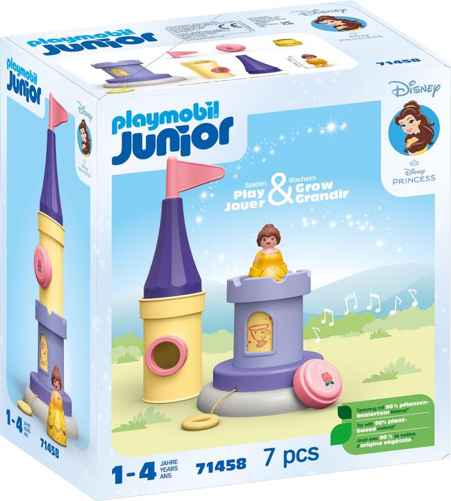 Actual product image Playmobil 1.2.3 & Disney: Belle's play tower (71458, Playmobil Junior)