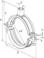 Produktbild Fischer FRS-L Universal 94-100 Rohrschelle 10 St. (539456)