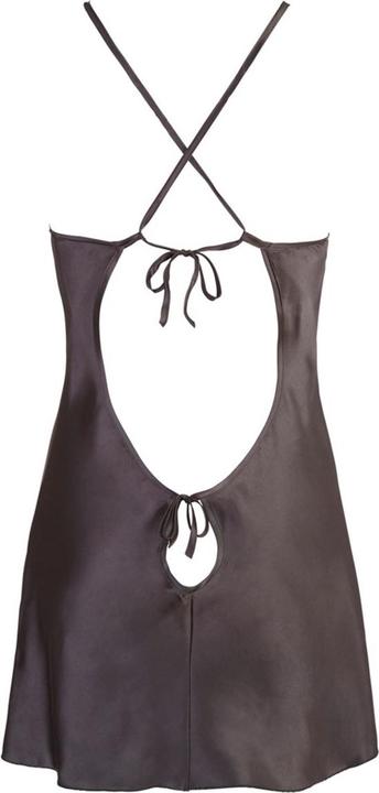 Produktbild Cottelli Collection Satin Negligé schwarz (XXL)
