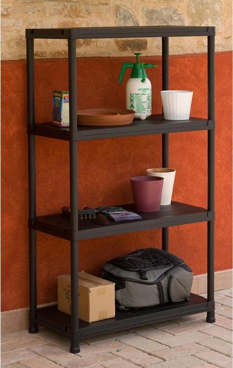 Immagine prodotto Toomax UNITÀ A 4 RIPIANI UNIVERSAL 84-4, POSTA - ART. 132 - NERO (19 x 41 x 80 cm)
