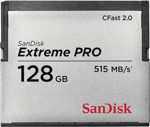 Produktbild SanDisk CFast Card Extreme Pro 128GB (128 GB, CFast 2.0)