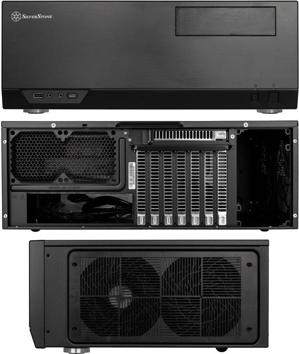Produktbild Silverstone SST-GD09-C (SSI CEB, ATX, mATX, Mini-ITX)