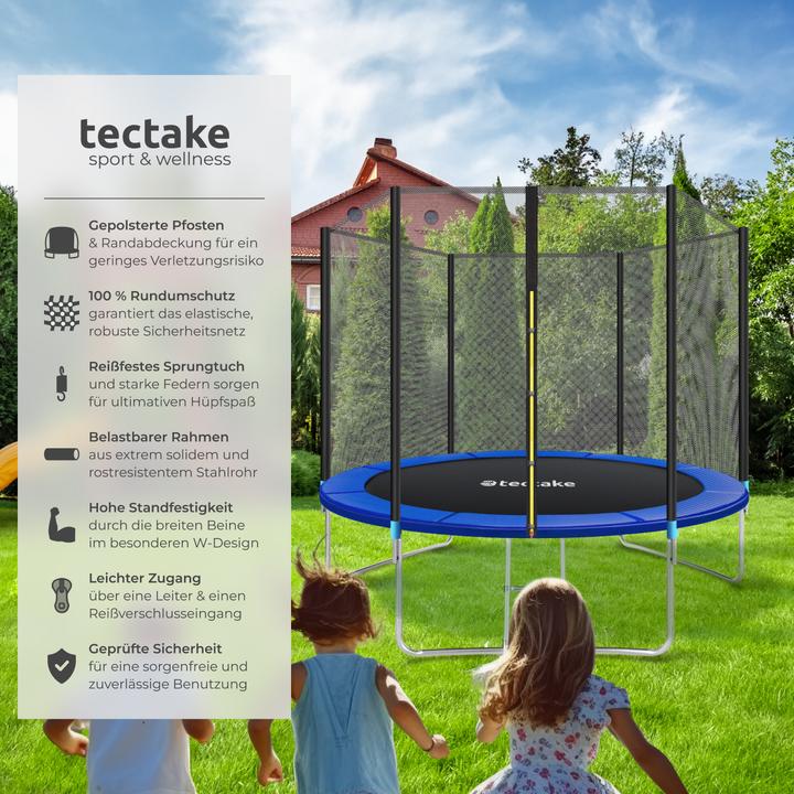 Image du produit tectake Trampoline de jardin (305 cm)