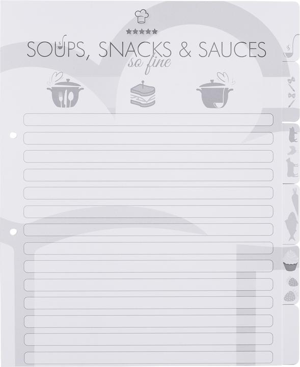 Actual product image HERMA Recipe folder A4 (A4, 70 mm, 1 Piece)