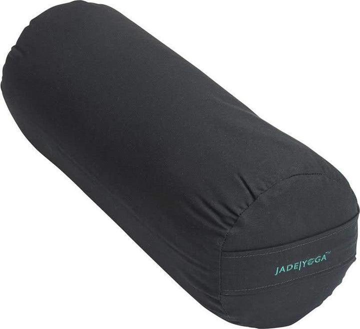 JadeYoga Organic Cotton Round Bolster