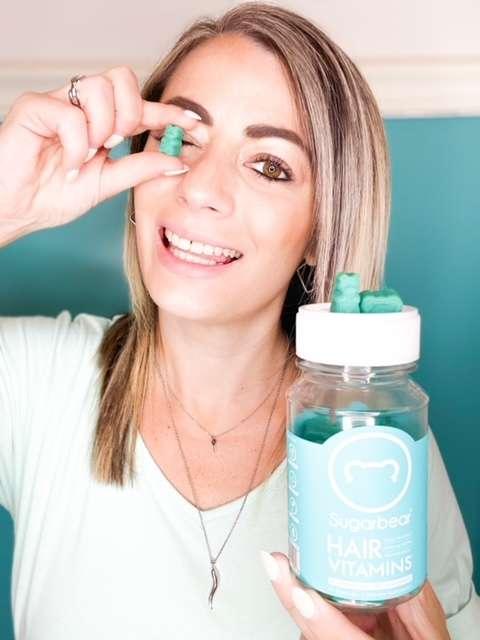 Actual product image Sugarbearhair Hair Vitamins Gummies 6 months (6 Piece, Gummies, 900 g)