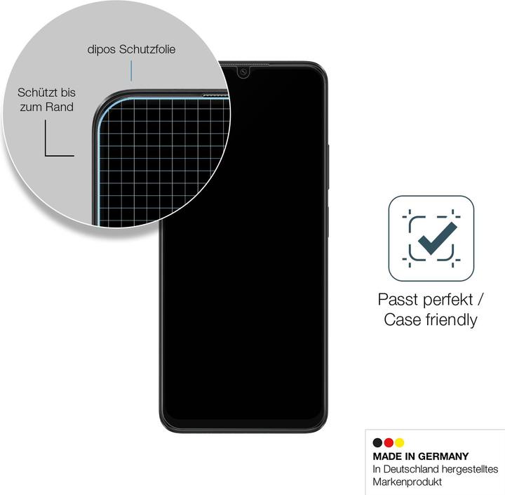 Actual product image Dipos Screen Protector Anti-Shock (2 Piece, Oppo A18)