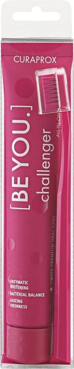 Curaprox BE YOU 90ml Zahnpaste und Zahnbürste rot (1 x)