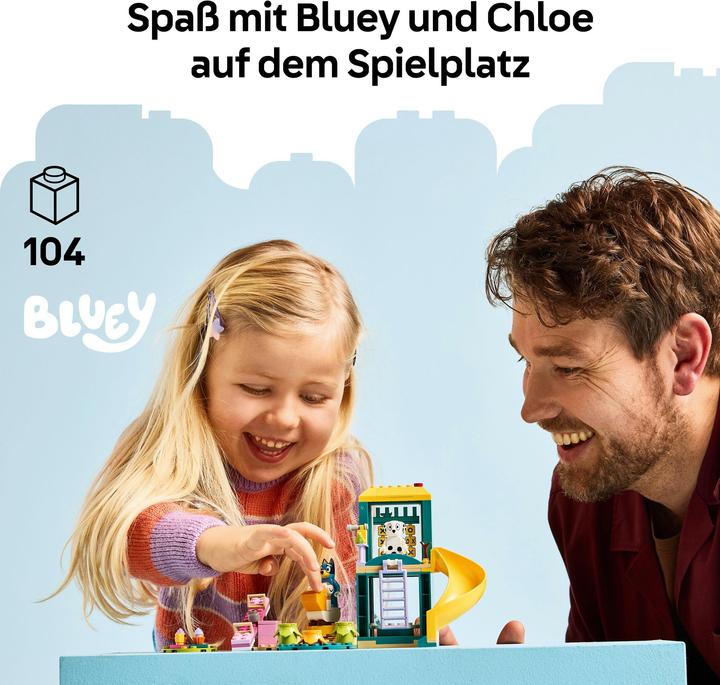 Productafbeelding LEGO Bluey und Chloe auf dem Spielplatz (11201, LEGO Blauwtje)