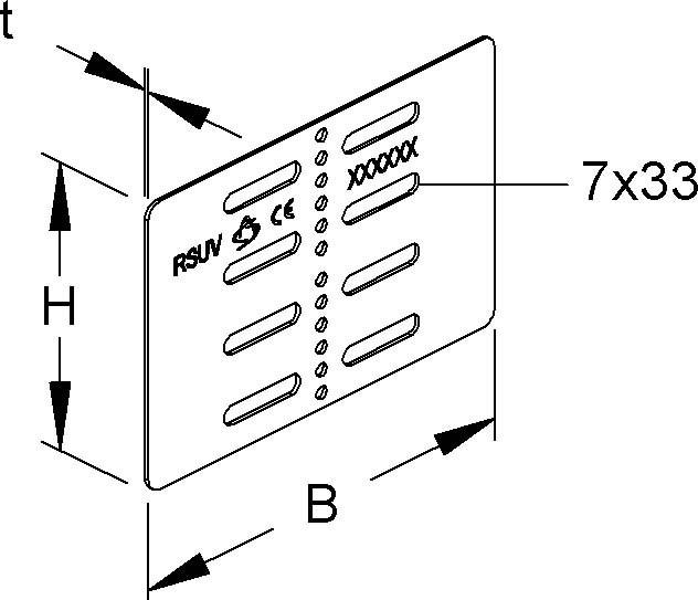Produktbild Niedax Universalverbinder