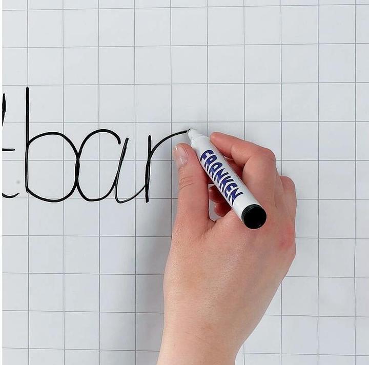 Actual product image Franken X-tra! Line flipchart film, squared, 600x800mm