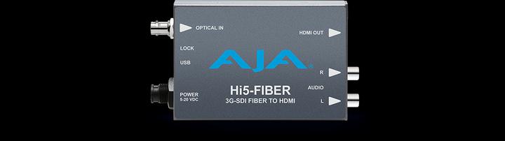Produktbild AJA Hi5-Fiber HD-SDI/SDI-HDMI-Video- und Audiowandler