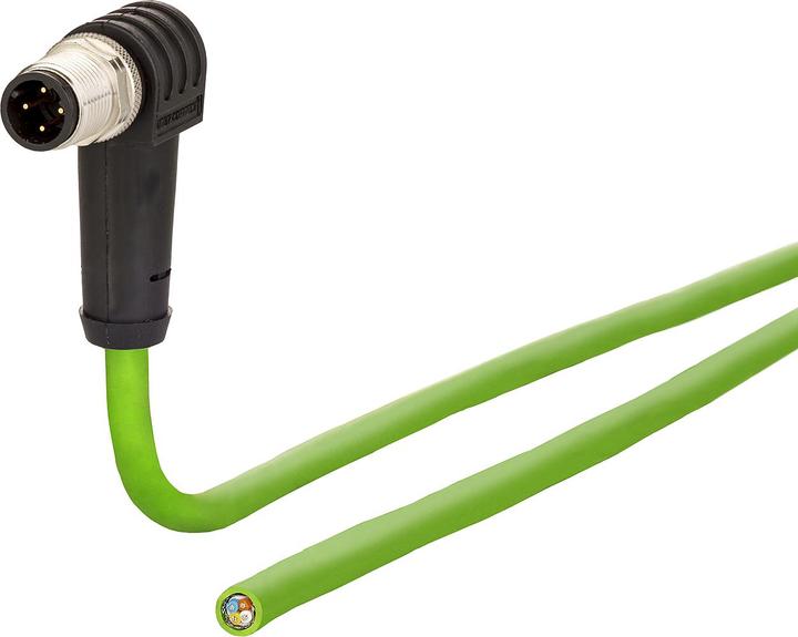 Immagine prodotto Metz Connect Cavo di collegamento M12 a 4 pin con codice D (F/FTP, CAT5e, 2 m)