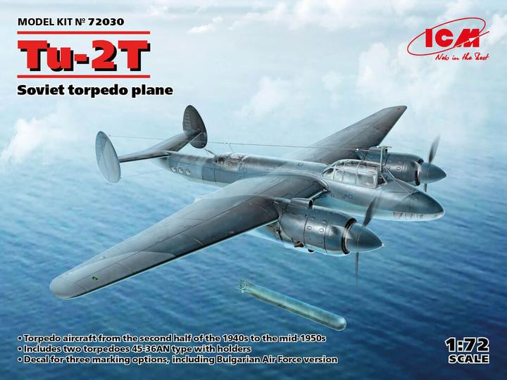 Produktbild ICM Tu-2T, Soviet torpedo plane