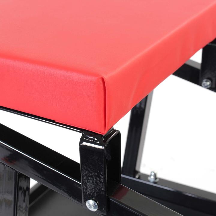 Produktbild Wiltec Werkstattwagen rollbar Tritthocker Werkstatthocker Rollsitz Leiter Ablage