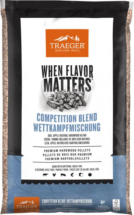 Traeger Competition Blend Pellets 9kg (9 kg)