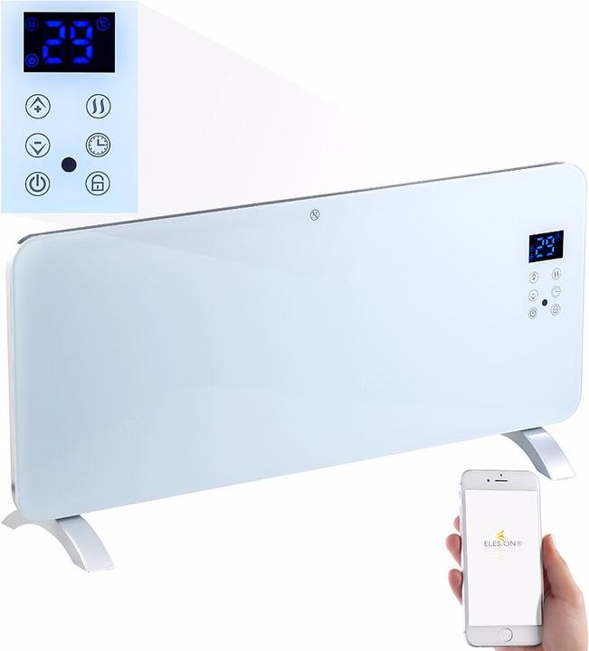 Actual product image Sichler Konvektor-Heizung mit App, für Amazon Alexa & Google Assistant (2000 W)