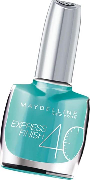 Actual product image Maybelline New York Express Finish 40 Sec. #862 Turquoise 10ml (862 Turquoise)